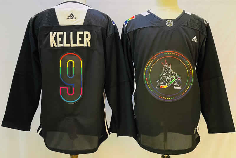 Coyotes 9 Clayton Keller Black 2022 Adidas Jersey,We sell and wholesale Coyotes 9 Clayton Keller Black 2022 Adidas Jersey on line form chian!